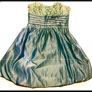 Betsy Johnson Mermaid Prom Formal Bubble Bow Dress